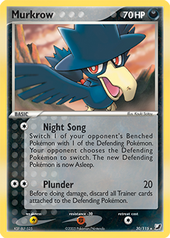 Murkrow card art