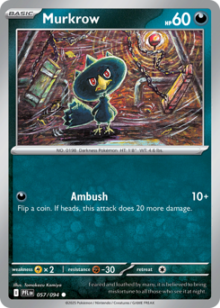 Murkrow card art