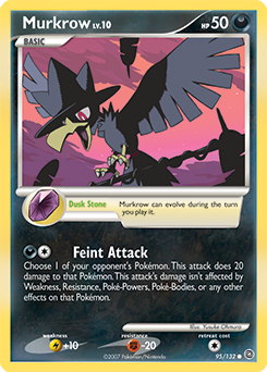 Murkrow card art