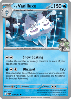 N's Vanilluxe card art