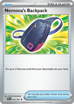 Nemona's Backpack card art