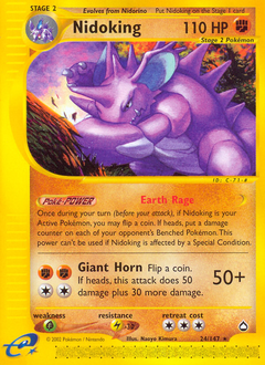 Nidoking card art
