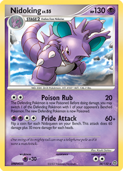 Nidoking card art
