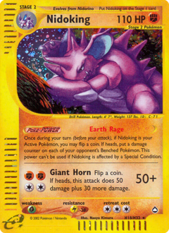 Nidoking card art