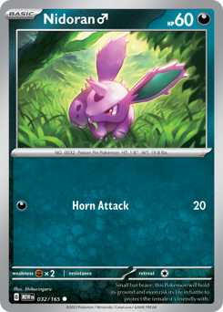 Nidoran ♂ card art