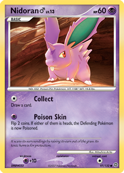 Nidoran ♂ card art