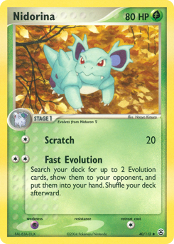 Nidorina card art