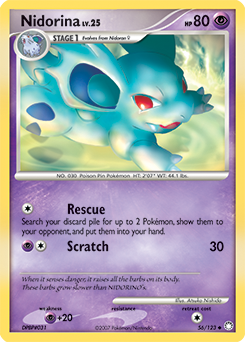 Nidorina card art