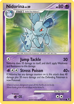 Nidorina card art