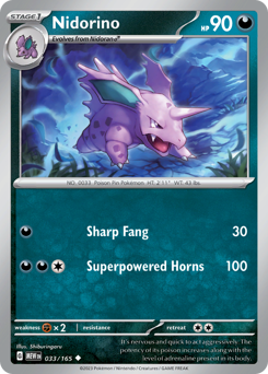 Nidorino card art