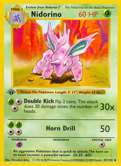 Nidorino card art