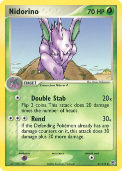 Nidorino card art