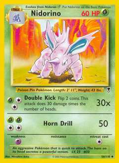 Nidorino card art