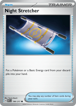 Night Stretcher card art