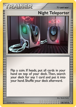 Night Teleporter card art