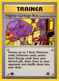 Nightly Garbage Run card art
