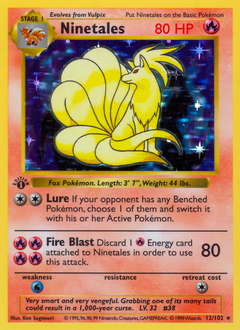 Ninetales card art