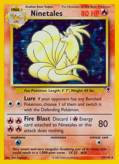Ninetales card art