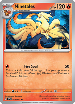 Ninetales card art