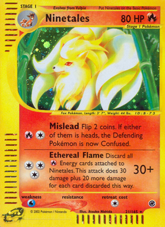 Ninetales card art