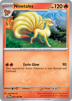 Ninetales card art