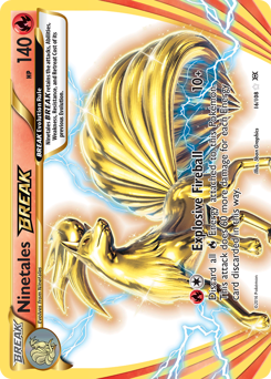 Ninetales BREAK card art