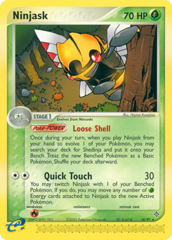 Ninjask card art
