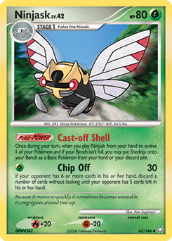 Ninjask card art