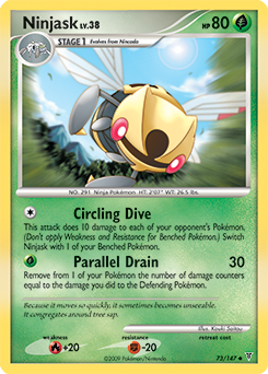 Ninjask card art