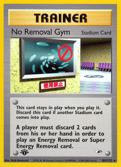 No Removal Gym card art