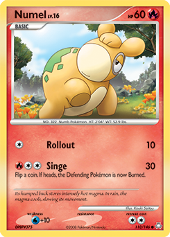 Numel card art