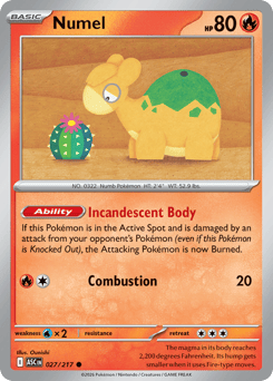 Numel card art