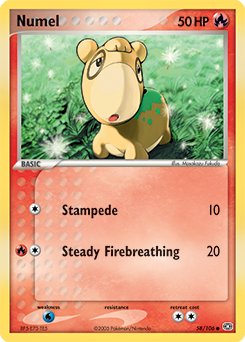 Numel card art