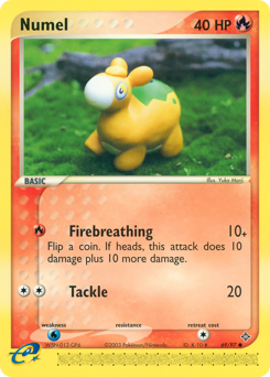 Numel card art