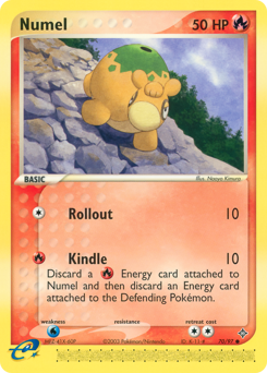 Numel card art