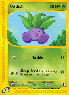 Oddish card art