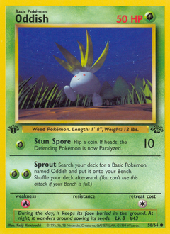 Oddish card art