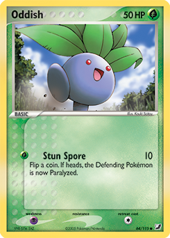 Oddish card art