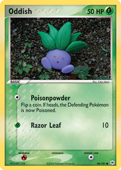Oddish card art