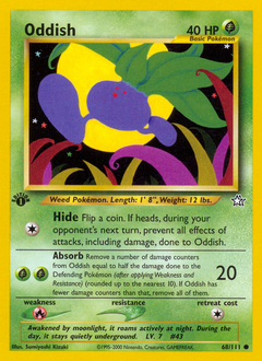 Oddish card art