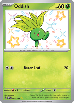 Oddish card art