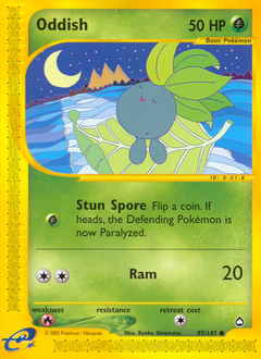 Oddish card art