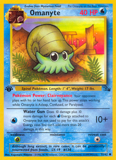 Omanyte card art