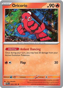 Oricorio card art