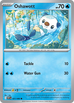 Oshawott card art
