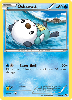 Oshawott card art