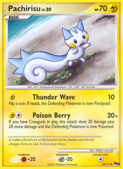 Pachirisu card art