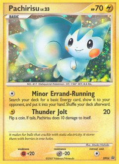 Pachirisu card art