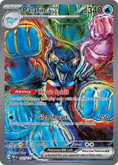 Palafin ex card art