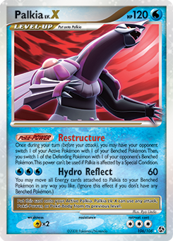 Palkia LV.X card art